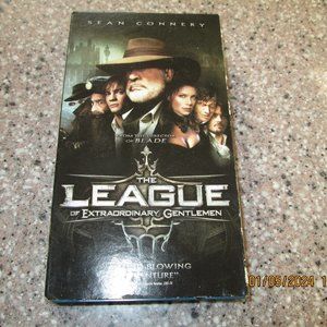 VHS TAPE THE LEAUGUE OF EXTRAORDINARY GENTLEMEN SEAN CONNERY